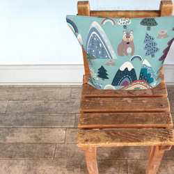 森林靠墊 2025 森林與動物圖案 - 檜木香 - 第2張的照片