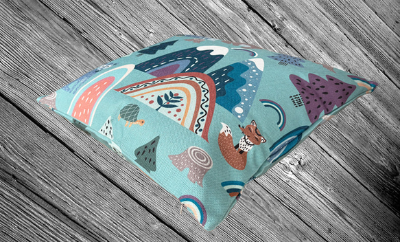 森林靠墊 2025 森林與動物圖案 - 檜木香 - 第8張的照片