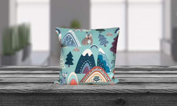 森林靠墊 2025 森林與動物圖案 - 檜木香 - 第10張的照片