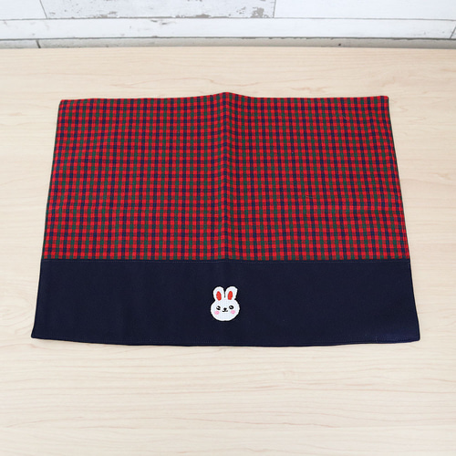 familiar＊くま刺繍ネイビー×赤チェック チュニック チュニック | ファミリア公式サイト