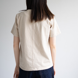 pablo cotton/center back tshirt /vintagelace/size1・2 6枚目の画像