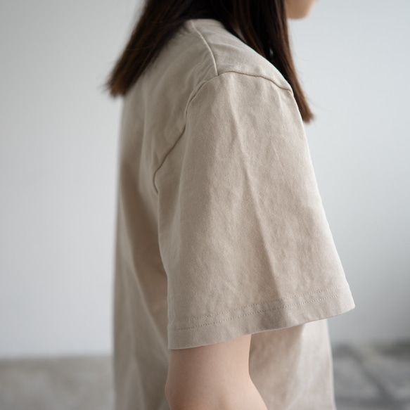 pablo cotton/center back tshirt /vintagelace/size1・2 12枚目の画像