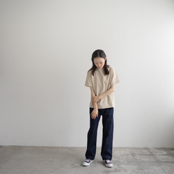 pablo cotton/center back tshirt /vintagelace/size1・2 9枚目の画像