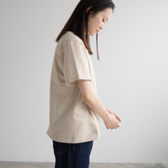 pablo cotton/center back tshirt /vintagelace/size1・2 11枚目の画像