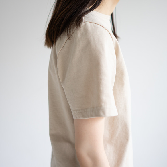pablo cotton/center back tshirt /vintagelace/size1・2 5枚目の画像
