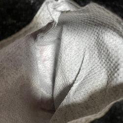 小型犬用　デニムと撥水帆布の消臭マナーポーチ　ピンク 4枚目の画像