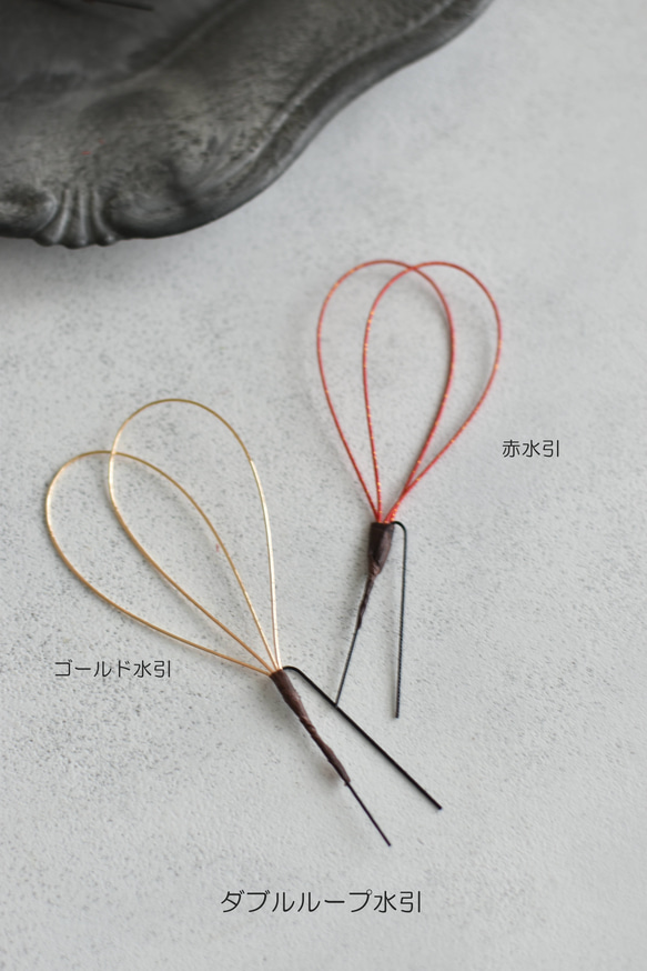 期間限定価格！カラーリリー×蘭のイエローヘッドアクセ　ウェディング　和装　成人式 12枚目の画像