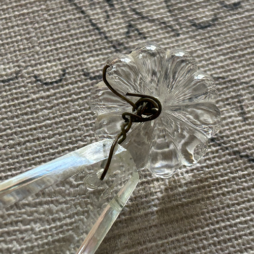 フランスアンティーク シャンデリアパーツ サンキャッチャー