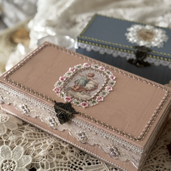 天使のカルトナージュボックス　(ケースロック付き) 天使のカルトナージュボックス(ケースロック付き) その他インテリア