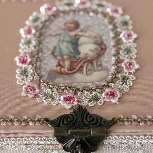 天使のカルトナージュボックス　(ケースロック付き) 天使のカルトナージュボックス(ケースロック付き) その他インテリア