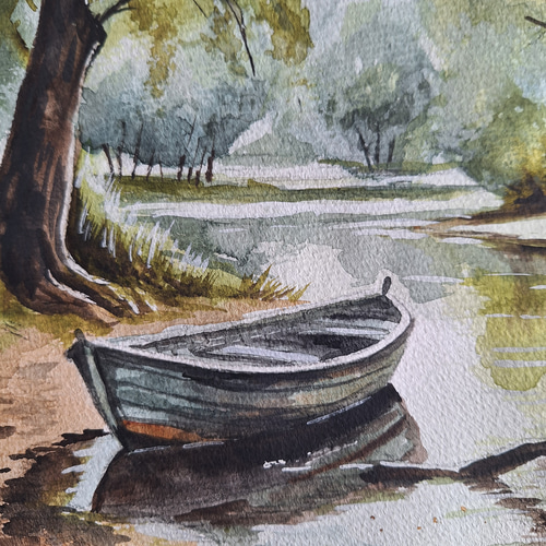 【真作】絵画　K.CHINEN　水彩　静物画　精密描写　逸品　Q45 真作】絵画 K.CHINEN 水彩 静物画 精密描写 逸品 Q45 - メルカリ