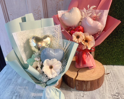 ☆バルーンブーケ☆花束 おしゃれ 誕生日 記念日 結婚祝い 推し