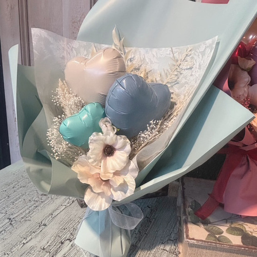 ☆バルーンブーケ☆花束 おしゃれ 誕生日 記念日 結婚祝い 推し活