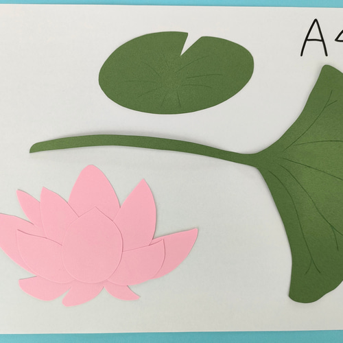 夏の壁面飾り（蓮、睡蓮、金魚） 6月 7月 8月 その他アート muru 通販