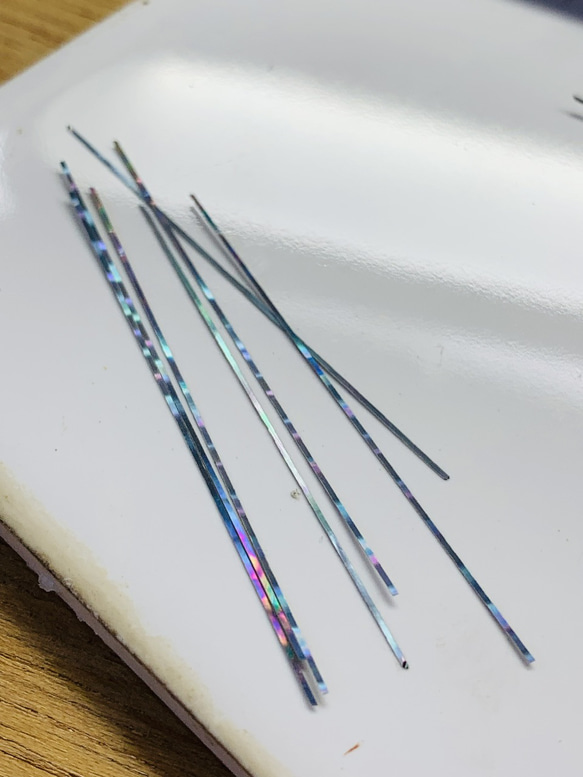 螺鈿材料 線 40㎜ 100枚入り その他素材 武蔵川工房 通販