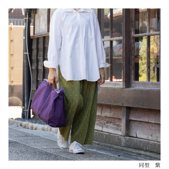 2ＷＡＹ バッグ ショルダーバッグ   トートバッグ  A4 たくさん入る 帆布 緑 カーキグリーン 旅行 通勤通学 20枚目の画像