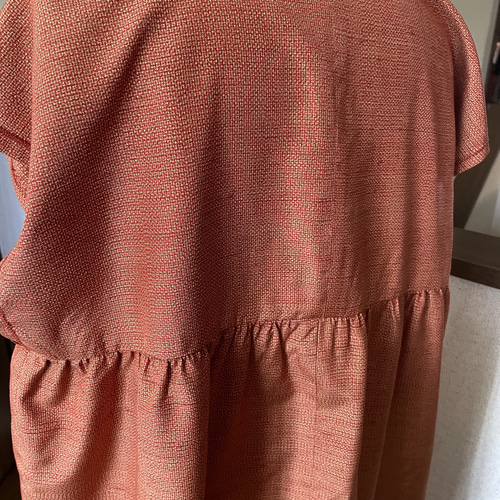 秋冬〜春 つむぎ 紬【着物リメイク】ワンピース ゆったり スッキリ細身