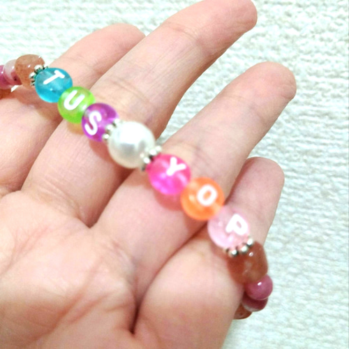 優しいエネルギーで恋愛成就/希少 ロードナイトシリカ/パワーストーンブレスレット 堂本剛くん 推し活 ブレスレット✩つよぴ色✩ ロードナイトシリカ 愛の