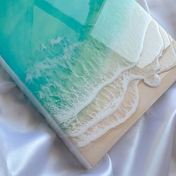 レジンアート　BIGパネル　マジックアワーの海♡ オーシャンアート　海アート 7564324198741aefc052a6d95c6b6a