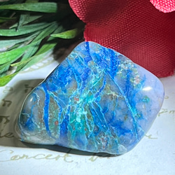 幸運を呼び込む✨ ブルー オパール ラフストーン 原石 天然石 東洋