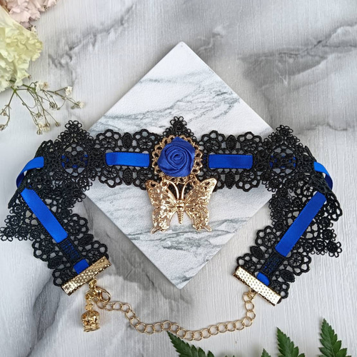 スタジオファイブ　クラシカル調　黒　ミニ薔薇　レース　ガーター＆Tバッグ　激レア Violinaレースミニケープ – BABY, THE STARS SHINE BRIGHT