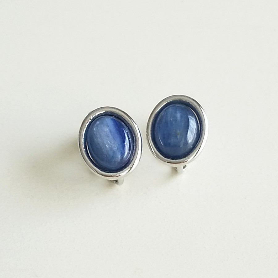 カイヤナイトイヤリング