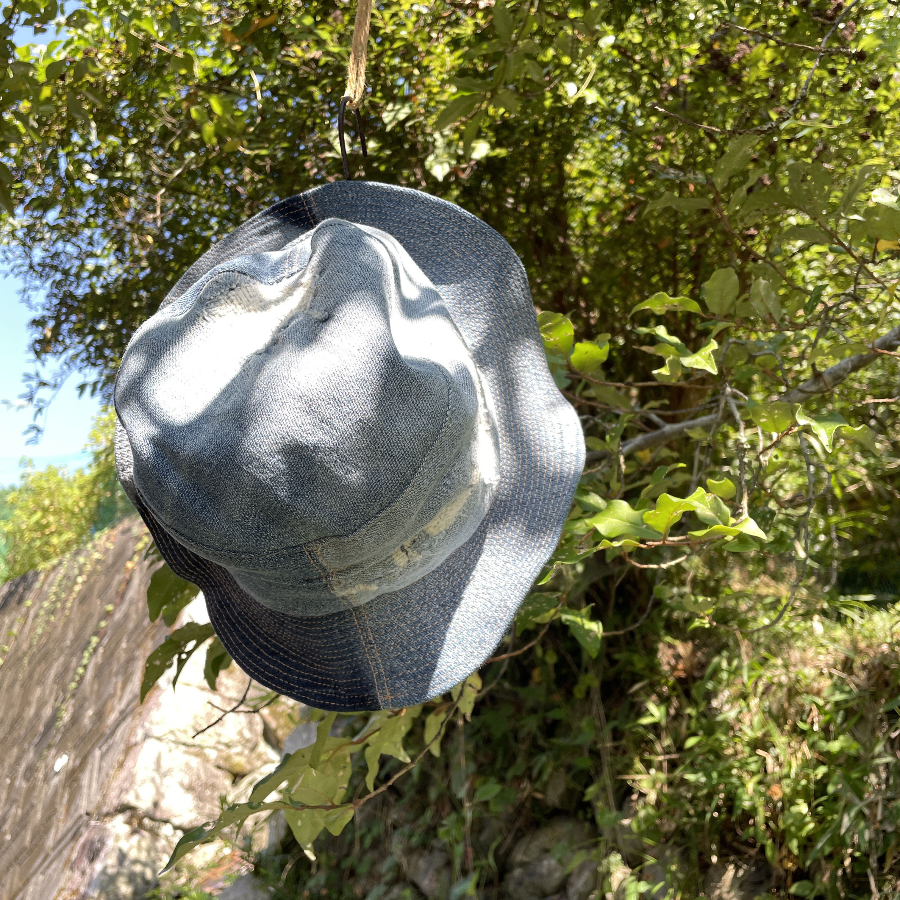 デニムリメイクハットhat−0002