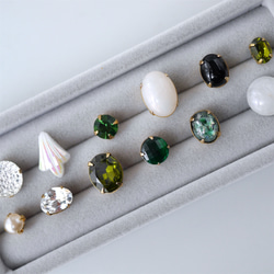 3点セット　ヴィンテージビジューのブローチ vb-b3s08s 2枚目の画像