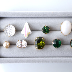 3点セット　ヴィンテージビジューのブローチ vb-b3s08s 12枚目の画像