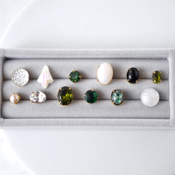 3点セット　ヴィンテージビジューのブローチ vb-b3s08s 10枚目の画像