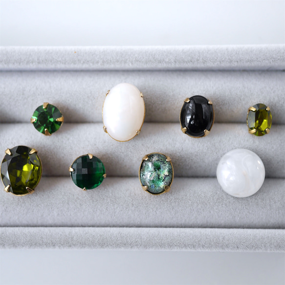 3点セット　ヴィンテージビジューのブローチ vb-b3s08s 11枚目の画像