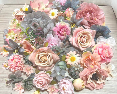 NO0424-05 造花 花材 花 パーツ 素材 セット 花 アーティ