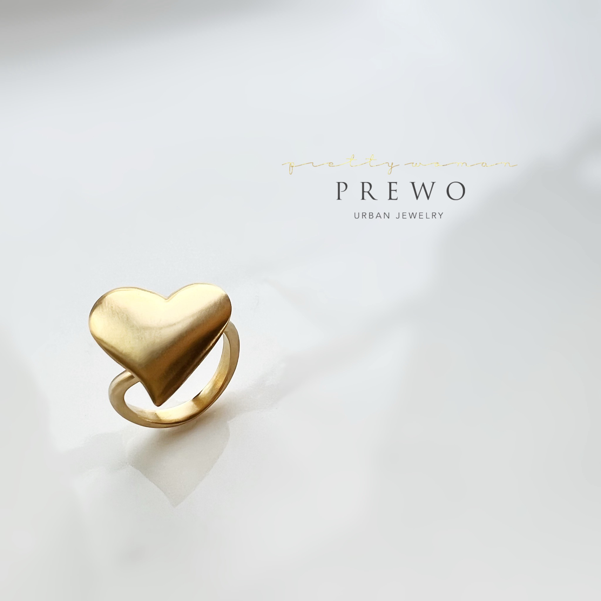 《受注製作》K18GP HEART RING