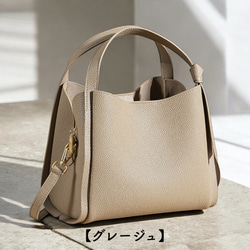 高級レザー使用 ハンドバッグ トートバッグ バッグ ショルダーバッグ レザーバッグ レザー 革 16枚目の画像