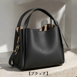 高級レザー使用 ハンドバッグ トートバッグ バッグ ショルダーバッグ レザーバッグ レザー 革 20枚目の画像