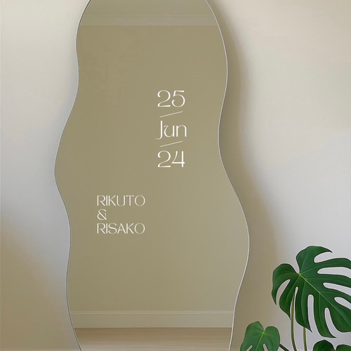 ☆数量限定セール開催中☆【A2サイズの鏡に貼りやすい大きさ