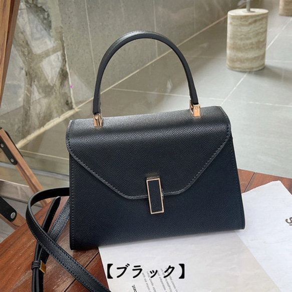 【全7色】ハンドバッグ ショルダーバッグ レザーバッグ バッグ　レザー　革 11枚目の画像