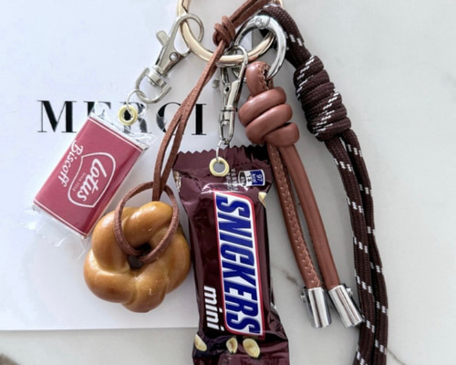 じゃらじゃらキーホルダー バッグチャーム キーチャーム バッグ