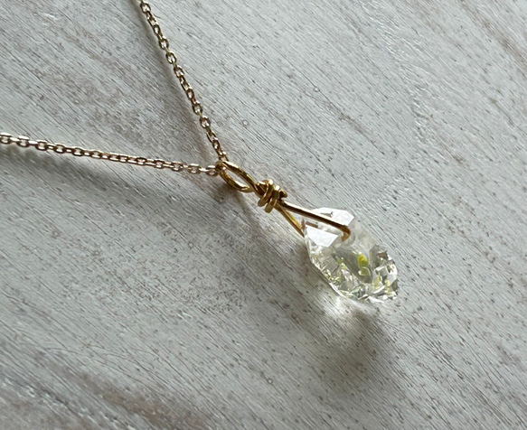K24純金オイルインクォーツ原石・ ペンダントトップ/ ピアス◇K24 Pure Gold Oil in Quartz 11枚目の画像