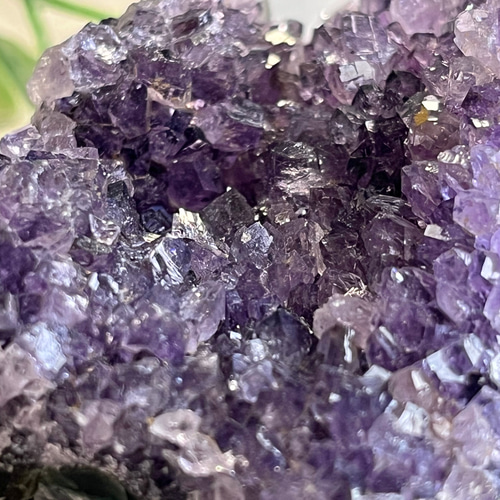 愛の守護石✨ アメジスト 紫水晶 クラスター 原石 ラフストーン