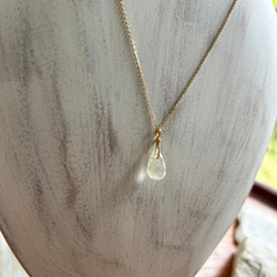 K24純金リビアングラス ペンダントトップ/ピアス◇K24 Pure Gold Libyan desert glass 9枚目の画像