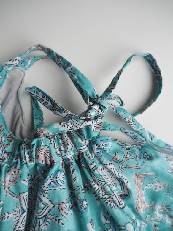 【サイズ90】【サイズ100】インド綿でキャミソール 10枚目の画像