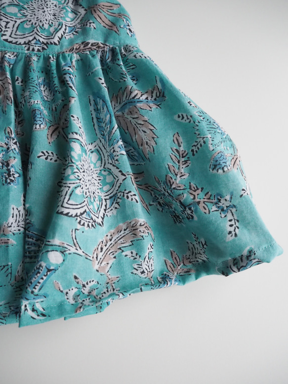 【サイズ90】【サイズ100】インド綿でキャミソール 6枚目の画像