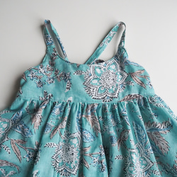 【サイズ90】【サイズ100】インド綿でキャミソール 7枚目の画像