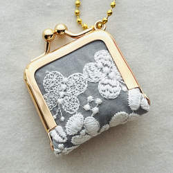 ミナペルホネン がま口アクセサリーケース セレブレイト