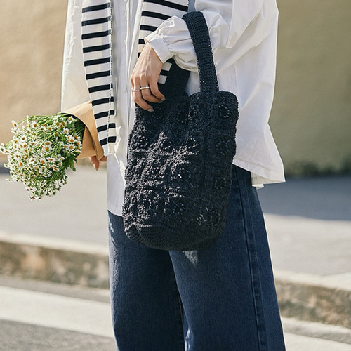 手織り ビーズ編みバッグ 【普段使いからセレモニーまで】きれいめ上品