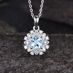 クラウンネックレス シルバー925 クリア 【刻印無料】 クラウン 王冠