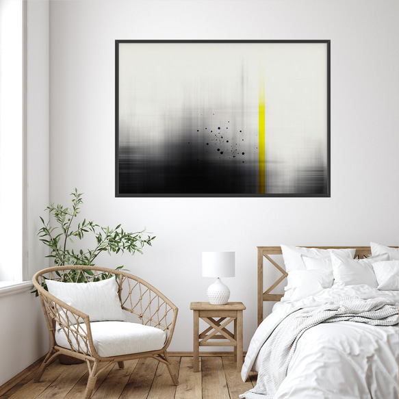 北欧ポスター【Abstract Scenery】モノトーン ジャパンディ 抽象風景 7枚目の画像