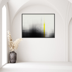 北欧ポスター【Abstract Scenery】モノトーン ジャパンディ 抽象風景 5枚目の画像