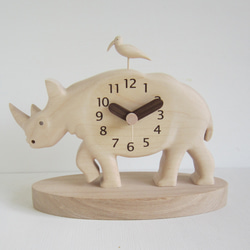 サイ君と水鳥 1枚目の画像